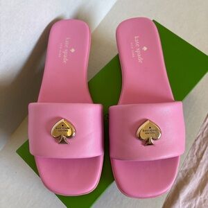 Kate Spade Kendall Slide Sandal in Pink Size 10